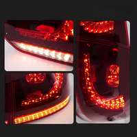 Luces Traseras LED para Automóviles, Lámpara Trasera con DRL+Freno+Reversa+Intermitentes para VW GOLF 6 R20 2010-2013
