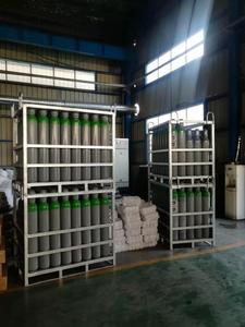 Botellas de <span class=keywords><strong>gas</strong></span> de almacenamiento de metal resistente Jaula DE SEGURIDAD Cilindros de <span class=keywords><strong>gas</strong></span> OEM Cilindro TPED 8L Cilindro ISO - Product Image 3