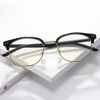 Monture de lunettes Anti-bleu de haute qualité, lunettes d'affaires pour hommes et femmes, lunettes optiques Vintage, Prescription de myopie