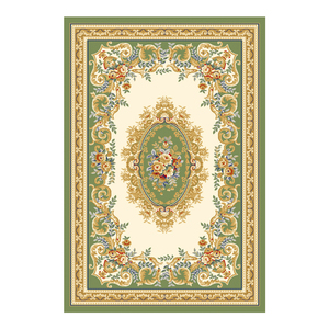 Alfombra oriental de flores persas Alfombra tradicional clásica <span class=keywords><strong>Royal</strong></span> Palace Aubusson Alfombras - Product Image 4