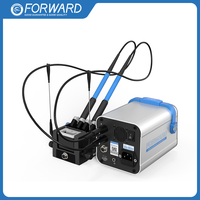 Estación de Soldadura de Doble Estación FW-BE02, Venta Directa de Fábrica, OEM ODM para Reparación de Placas Base de Teléfonos, PCB y Componentes Electrónicos