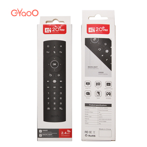 La dernière télécommande intelligente G20S PRO pour téléviseur avec gyroscope rétroéclairé, télécommande pour l'apprentissage vocal de Google - Product Image 6