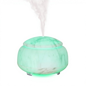 Diffuseur d'arômes créatif à motif marbre, 300 ml, humidificateur ultrasonique avec lumière pour la maison et la voiture - Product Image 3