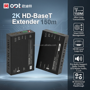 ตัวส่งสัญญาณและตัวรับสัญญาณ HDMI แบบ HDBaseT ระยะ 150 เมตร ผ่าน<span class=keywords><strong>สาย</strong></span> Cat6 เดี่ยว รองรับ RS232 และ EDID สำหรับผู้รับจ้างระบบและโครงการ <span class=keywords><strong>AV</strong></span> ระดับมืออาชีพ - Product Image 2