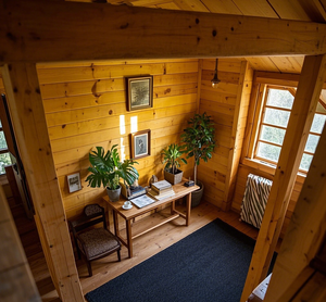 Kabin Kayu pedesaan kayu pinus Rusia konstruksi kayu Real Estate rumah kayu - Product Image 6