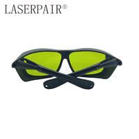 Lunettes de sécurité laser haute visibilité pour diodes, ND: YAG, laser à fibre (450 nm, 808 nm, 980 nm, 1064 nm) avec certification CE EN207