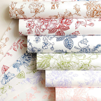 Papier d'emballage floral coréen imperméable, nouvelle mode, vente en gros du fabricant, pour bouquets de fleurs, emballage de mariage