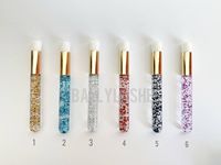 BY 50PCS Brosse à cils jetable Brosse à cils Baguettes de mascara pour applicateur d'extension de cils
