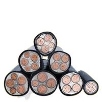 Câble d'alimentation isolé en XLPE cuivre, gaine en PVC, 0,6/1 KV, basse tension, YJV, pour la construction et l'industrie