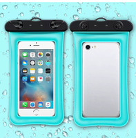 Gros universel écran tactile étanche étui de téléphone pochette de natation sous-marine étanche sac de téléphone intelligent pour la plongée à la dérive
