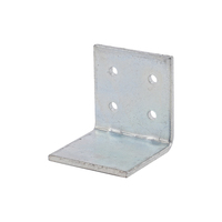 Soporte de Acero Galvanizado Moderno y Duradero, Conector en Forma de L Anticorrosión Personalizado para Aplicaciones en Techos y Pisos