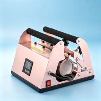 Presse à chaleur électrique manuelle PYD Life pour sublimation de tasses, capacité 20oz/30oz, multicolore, 110V/220V