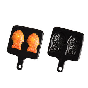 Nouvelle annonce mignon Mini poisson plateau de cuisson résine moules cheveux ornements téléphone accessoires pour la décoration - Product Image 5