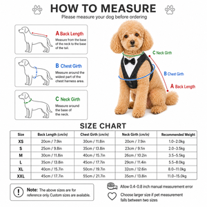 Arnés Formal Hecho a Mano para Mascotas, Chaleco con Camisa Blanca de Imitación, Lazo, Malla Transpirable en la Espalda, Anillo en D Ajustable, para Perros Pequeños y Gatos, Ideal para Bodas - Product Image 2