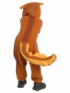 Pijama Enterizo de Ardilla para Niños - Traje de Dormir y Disfraz de Animal de Poliéster Suave para Halloween, Espectáculos y Juegos de Disfraces - Product Image 3