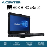 15,6 inch Intel Nieuwe Robuuste Laptop Zwart IP65 Waterdicht Utility Field Aanpasbare I/O Wi-Fi 6 voor 5.2