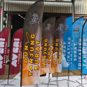 Рекламные флажки-«перья» на заказ, пляжные флаги и баннеры, рекламные баннеры-«перья» на заказ - Product Image 5