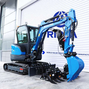 รถขุดขนาดเล็กสำหรับงานดิน ขายส่ง ได้รับการรับรองมาตรฐาน CE เครื่องยนต์มาตรฐาน EPA รถขุดขนาดเล็ก 3.2 ตัน เครื่องขุดไฮดรอลิก - Product Image 5