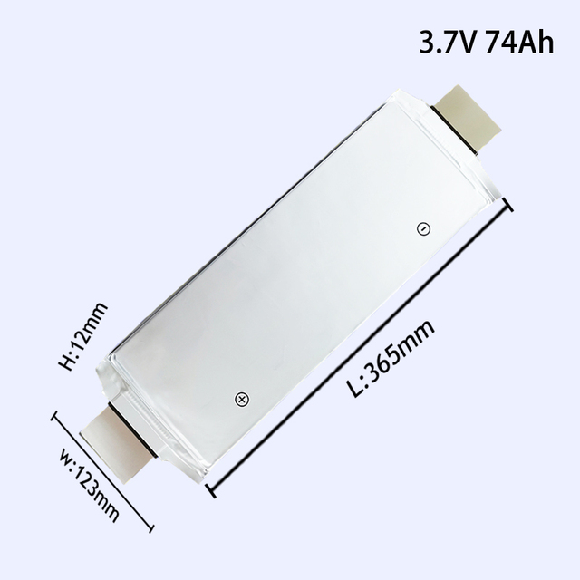 Lipo Battery 3.7V 74Ah 73Ah SK NMC Pouch Battery Cell Lithium Ion Batteries High Capacity for EV Electric Scooter Motorcycle