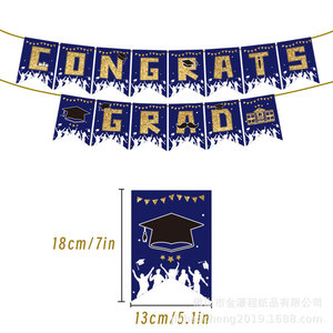 Halloween Party <b>Banners</b> Custom Triangular Flags 13x18cm Scene Decoration Props - Product Image 2