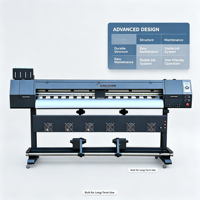Impresora de Inyección de Tinta de Formato Ancho de 1.6m con Cabezal XP600 I3200 I1600, Impresora Eco Solvente de 1600mm para Impresión de Vinilos, Pancartas Flexibles y Adhesivos