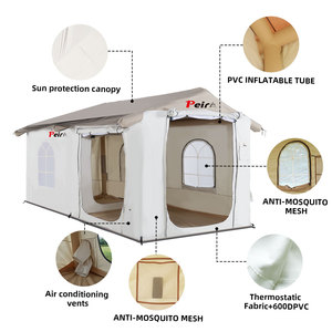 Peirhw, Material impermeable, desierto al aire libre, inflable, hermético, tiendas de campaña, tienda de campaña para acampar, tienda llena de aire - Product Image 5