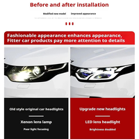 Phares LED de remplacement OEM pour Land Rover Discovery Sport 2015-2019, haute qualité, blanc 6500K, aluminium, feux de croisement et de route