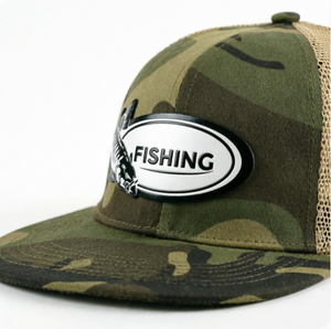 Casquette de camionneur camouflage à 6 panneaux, casquette en maille personnalisée pour la pêche, casquette de sport d'extérieur, casquette de baseball, couvre-chef d'extérieur, chapeau de soleil - Product Image 3