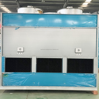 Tour de refroidissement industrielle à circuit fermé à flux croisé 10T 20T 30T 50T 80T 100T pour eau de refroidissement, fabriquée en usine