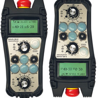 Télécommande radio industrielle sans fil étanche IP67 personnalisée XHC pour grue de levage