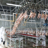 Machine d'abattage de poulet en acier pour usine de transformation de volaille Équipement d'abattage de dinde pour l'industrie de l'abattoir