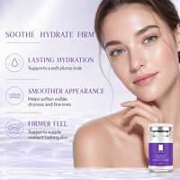 Профессиональная ампула DRHG Water Glow с увлажняющим барьерным эффектом для гладкой и упругой кожи, 5 мл, 5 флаконов