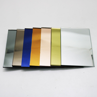 Miroir Mural Décoratif en Verre Argenté 3mm 4mm 5mm 6mm Sans Cuivre Étanche pour Salle de Bain, Armoire, Salle de Sport – Taille Personnalisée, Direct Usine