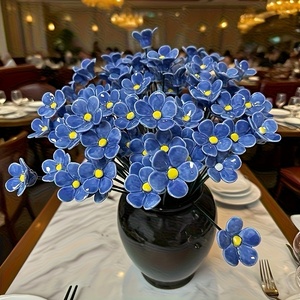 Adhesivos Decorativos de Pared con Diseño de Ramas de <span class=keywords><strong>Margaritas</strong></span> Rosas, Pájaros y Flores, Ecológicos, Impermeables, Hechos a Mano, de Cerámica, para el Día de San Valentín - Product Image 4