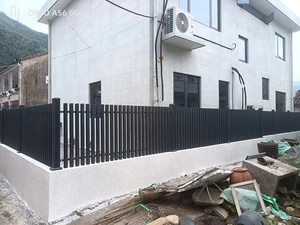 Kunden spezifisches Design ausgefallene Aluminium zaun vertikale Klinge Aluminium zaun platte 1800h x 2400w für Gartenmauer - Product Image 5