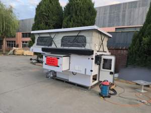 Camioneta Pickup 4x4 Moderna con Luces LED, Carpa Plegable Ligera <span class=keywords><strong>de</strong></span> Aluminio, Remolque <span class=keywords><strong>de</strong></span> <span class=keywords><strong>Autocaravanas</strong></span> Móvil - Product Image 2