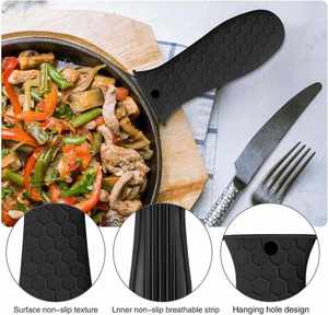 New Insulated Non-Slip Pan Handle Pot Handle Set Anti-Hot Grip High Temperature Resistant Pot Ear Clip Pot Handle Cover - Product Image 2