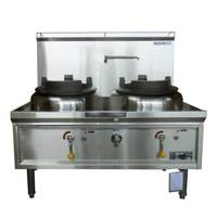 Cuisinière à gaz commerciale, support de cuisine robuste de grande puissance, brûleur de Wok en acier inoxydable, cuisinière à gaz