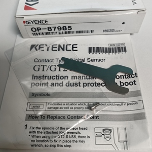 KEYENCE OP-87984 Contact standard de petit diamètre pour capteur de déplacement série GT2/GT, accessoire de sonde OP 87984 - Product Image 2