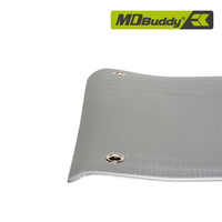 Tapis de Pilates antidérapant en PVC MD Buddy Fitness