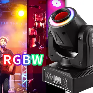 도매 DJ 장비 Led 스포트 라이트 30W RGBW 이동 빛 나이트 클럽 무대 파티 펍 바 램프