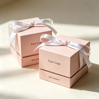 Boîte rigide de luxe en gros pour bougies avec couvercle, emballage de haute qualité pour pots de bougies, idéal comme cadeau, emballage cadeau personnalisé vide