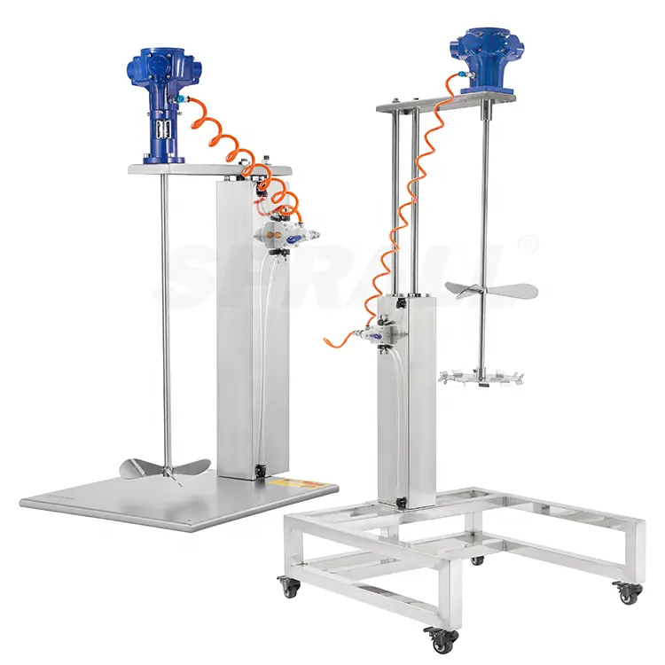 SPRALL Hochgeschwindigkeits-Pneumatik-Hub farben mischen Industrieller Flüssig farben mischer Kleiner Pneumatik mischer