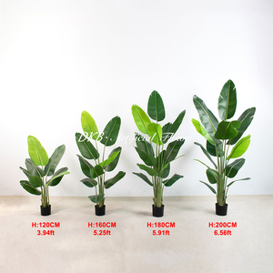 Árboles Artificiales de Plástico, Duraderos y No Tóxicos, Plantas de Palma de Viajero (Ravanela) Artificiales, Decoración, Disponibles en 120/180 cm, Plantas de Interior - Product Image 2