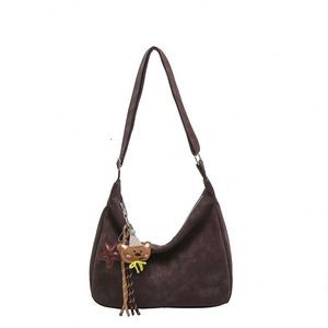 Women's Tote <b>Bag</b> with Pearl Chain Decor Large Capacity Minimalist Handbag High Quality Solid Color <b>Shoulder</b> Shopper <b>Bag</b> - Product Image 5