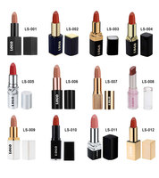 Rouge à lèvres mat pressé noir, dernière conception, marque privée, imperméable, longue tenue, végan, sans cruauté, multicolores, rouge à lèvres solide