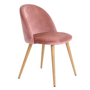 Pink Modern Design Dining Chair For Cafe Chair/Cheap Wholese Dining Chair