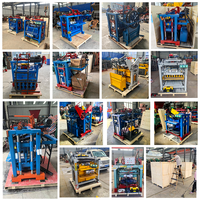 Machine Automatique de Fabrication de Briques 4-35A Bloc de Ciment, Prix de la Machine de Fabrication de Briques en Inde, Équipement de Fabrication de Briques, Bordures et Pavés