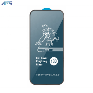 AFS 18D Privacidad Airbag Protector de pantalla de vidrio templado a prueba de golpes Anti-espía para <span class=keywords><strong>iPhone</strong></span> 17 16 15 14 13 Plus Pro Max Anti-Scratch - Product Image 1