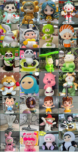 Custom 3D Cartoon Tennis Sports-Inspired Fiberglass Art Sculpture Custom Fiberglass Statues for Schools and <strong>Athletic</strong> Venues - Product Image 6